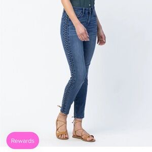 Judy Blue braided jean